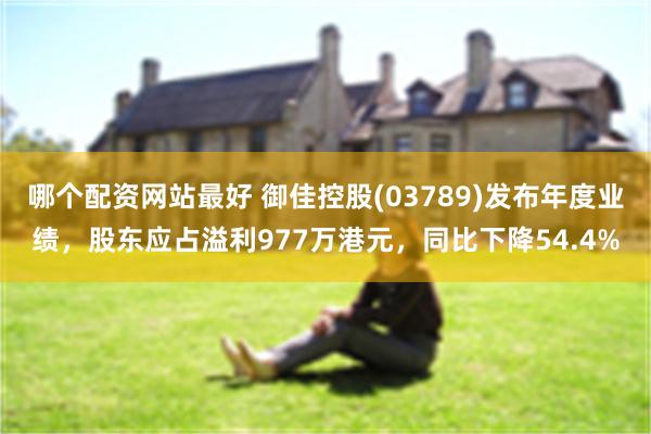 哪个配资网站最好 御佳控股(03789)发布年度业绩，股东应占溢利977万港元，同比下降54.4%