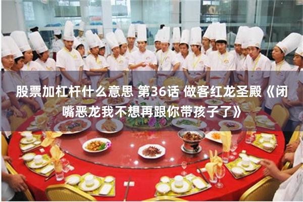 股票加杠杆什么意思 第36话 做客红龙圣殿《闭嘴恶龙我不想再跟你带孩子了》