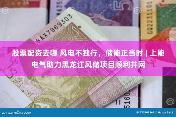 股票配资去哪 风电不独行，储能正当时 | 上能电气助力黑龙江风储项目顺利并网